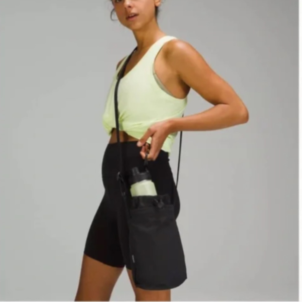 Lululemon Black Water Bottle Bag